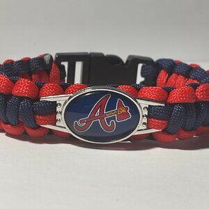 Atlanta Braves MLB Paracord Bracelet NEW